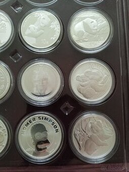 Strieborné mince 1oz