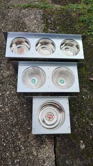 Kŕmne pulty výsuvné Zinkované