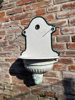 Starožitné liatinové umývadlo