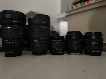 Predám objektívy Cannon Sigma