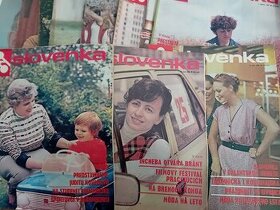 Predám staré retro časopisy Slovenka