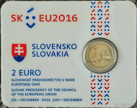 kupim Coincard Slovenske predsednictvo v rade EU 2016