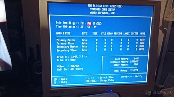 predam retro pc pentium-S 166MHz 2x64ram