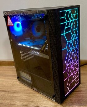Herný PC- R5 3600,RX 5700XT 8G,32GB RAM,480GB SSD,2x500GB