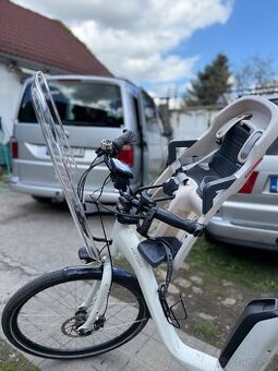 Predna detska sedacka Polisport guppy na bicykel+stit