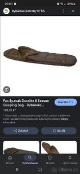 Fox duralite 5 season spacak