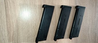 Predám 3x GREEN GAS zásobníky do Colt 1911