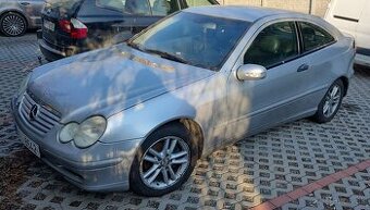 Mercedes C200k SportCoupe Nepojízdné