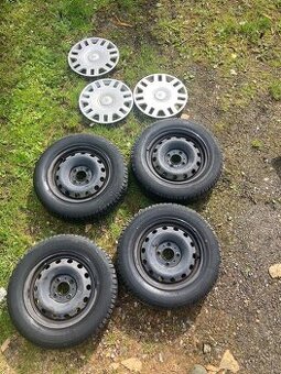 Sada diskov R14 + Michelin pneu - 1