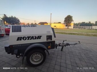 Mobilný kompresor Rotair MDVN26