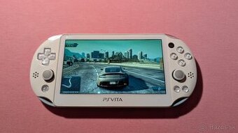 Sony Playstation Vita 2000 (slim) white / blue