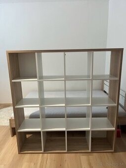 Deliaca stena HALDAGER dub/biela JYSK - 1