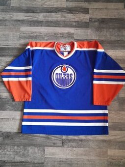 NHL hokejový dres CCM Edmpnton Oilers XL