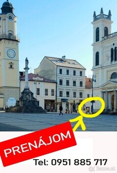 Prenájom  Obchodný priestor Námestie BB