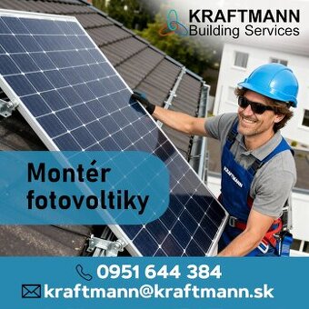 Hľadáme montérov fotovotliky do Nemecka.