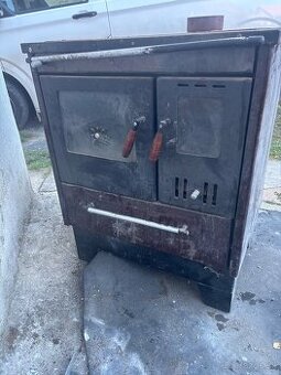 Piecka na chatu - sporak a rura