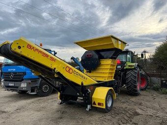 Čeľusťový drvič na stavebný odpad