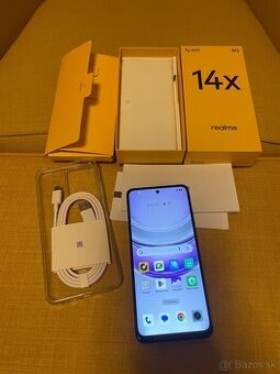 Realme 14x 5G 8/256gb čierny —-NOVÝ—-