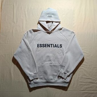 Essentials Fear of God baggy béžová mikina s kapucňou XL