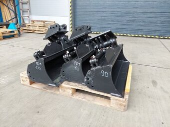 Hydraulická svahovacia lyžica na minibager 1-2 tony skladom