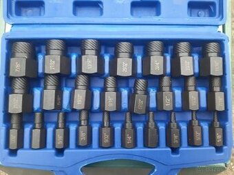 Sada na povolenie poškodenych skrutiek