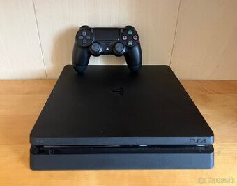 Predám Playstation 4 Slim 500GB + Controller + Hra dohodou