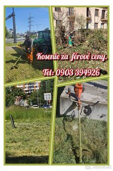 Kosenie jednorazovo pravidelne aj víkendy a sviatky