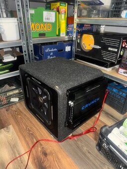 Subwoofer Kicker + zosilňovač