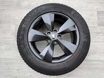 R17 ORIG.ZIMNÍ ALU KOLA ŠKODA KODIAQ 215/65/17