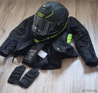 Dámska MOTO budna + helma + rukavice