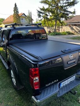 Nissan Navara D40 hliníková roleta na korbu