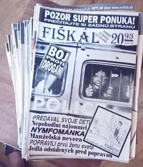 STARÉ ČASOPISY FÍŠKÁL BOSORKA