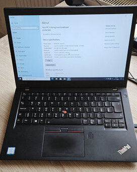 Lenovo Thinkpad T470s + darcek, osobny odber