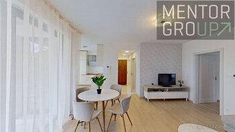 360° VR Na prenájom elegantný 2-izbový byt s terasou a gará - 1