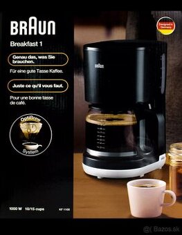 Braun Breakfast 1 1000w 10/15 cups kf 1100