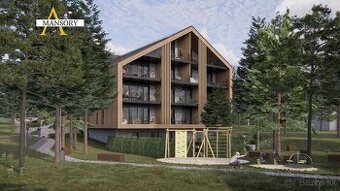 Na predaj luxusný 1,5-izbový byt B42 v Tatranskej Štrbe o vý