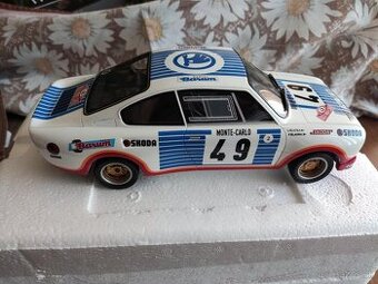 Škoda 130 RS n. 49 rally Monte Carlo 1977 1:18