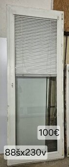 Balkónové plastové dvere 88x230