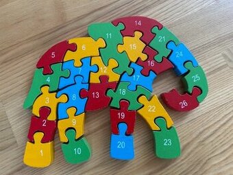 Drevené puzzle