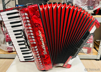Predám akordeón Weltmeister Caprice 80 basový - kvalitný nem