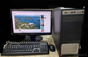 Predám kancelárski pc z amd a4 bez ram 320 gb hdd