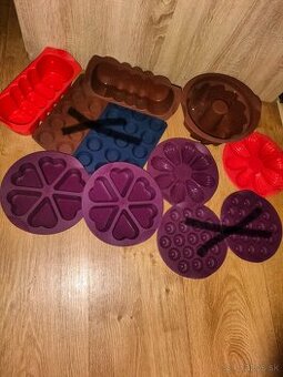 Tupperware silikónové formy na pečenie