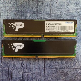 PATRIOT Signature 8GB (2x4GB), 2400MHz, DDR4