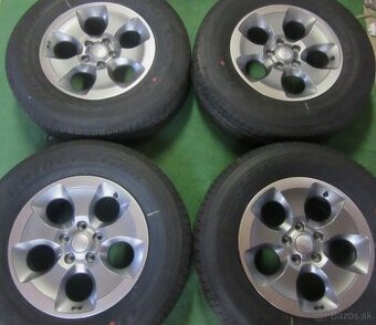 R18 Letná sada JEEP WRANGLER rozteč 5x127 255/70R18 BRIDG