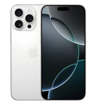 📱 Apple iPhone 16 Pro Max – biely, 256 GB I NOVÝ