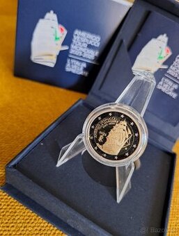 Taliansko  Amerigo Vespucci 2025 2 euro PROOF