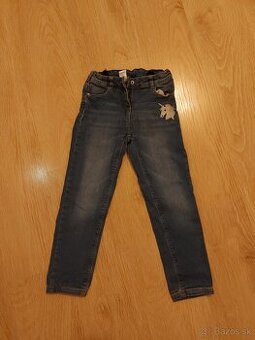 Dievčenské zateplené nohavice