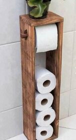 Štýlový stojan na toaletný papier