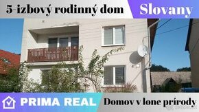✅ ZNÍŽENÁ CENA: 5-izbový rodinný dom, Slovany
