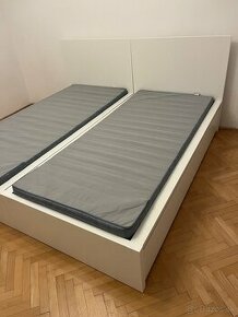 IKEA MALM posteľ 2 x